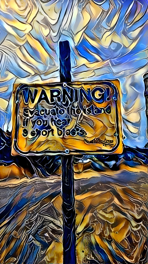 warning