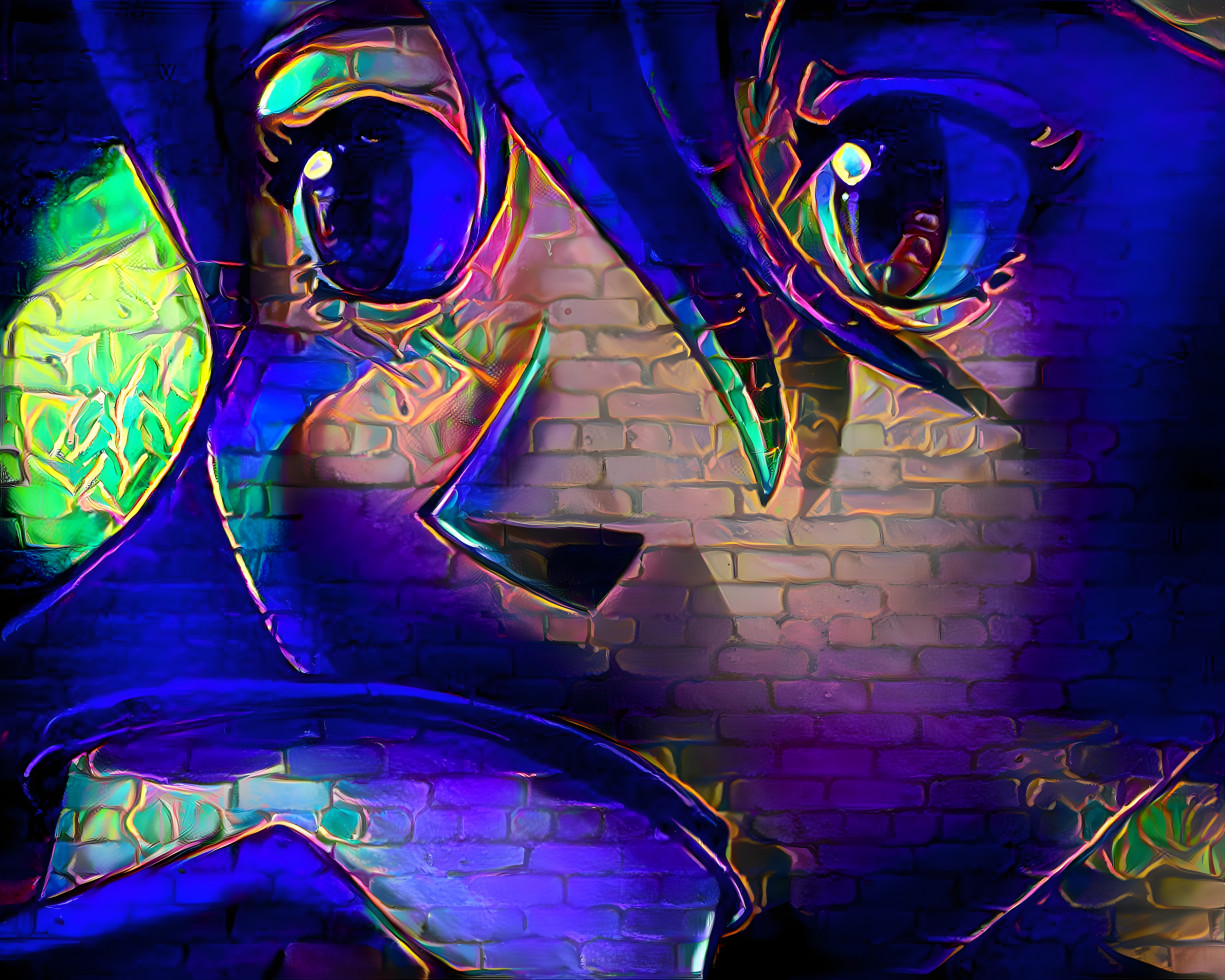 UV Brick Painting Style