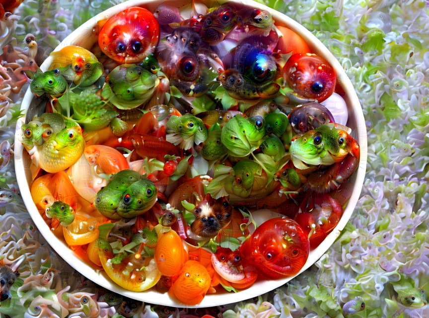 Plate of Tomatoes ...