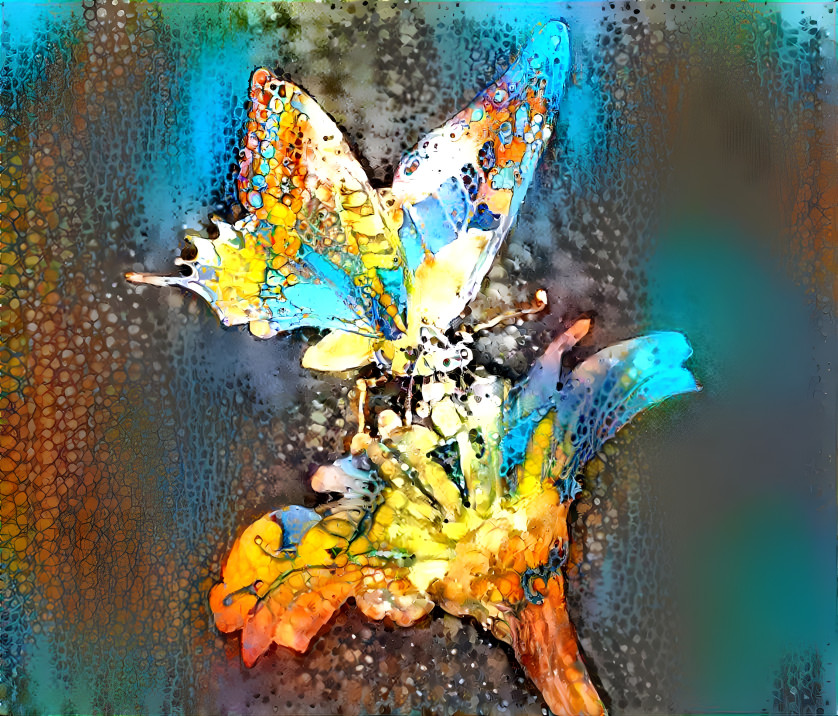 Butterfly and Marigold