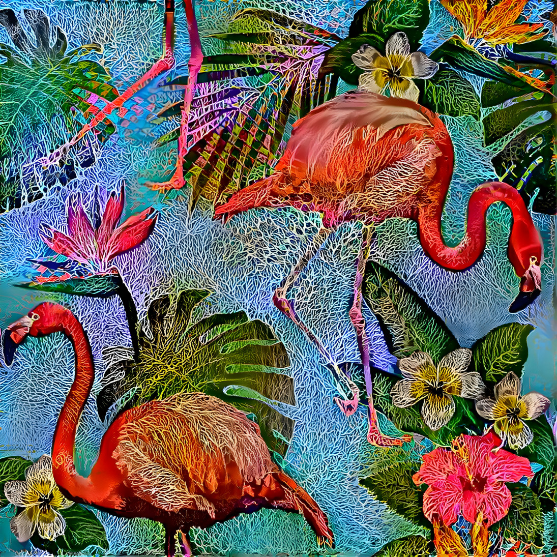 Flamingo Pattern