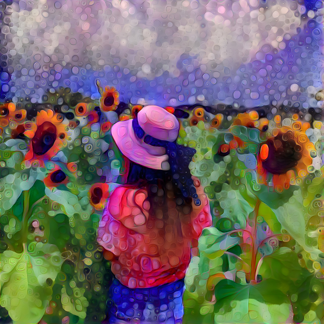 Girl in Field