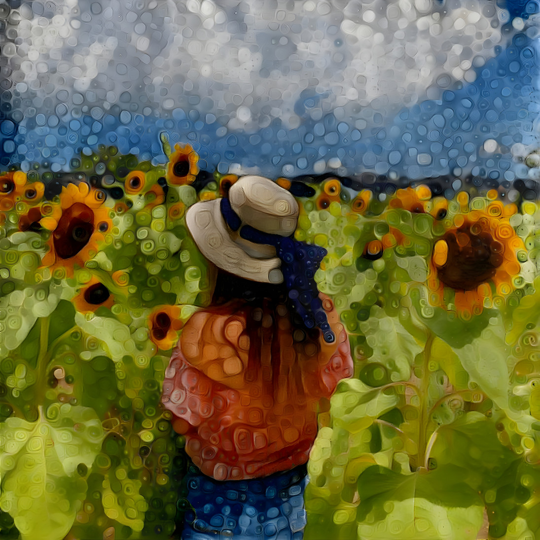 Girl in Field