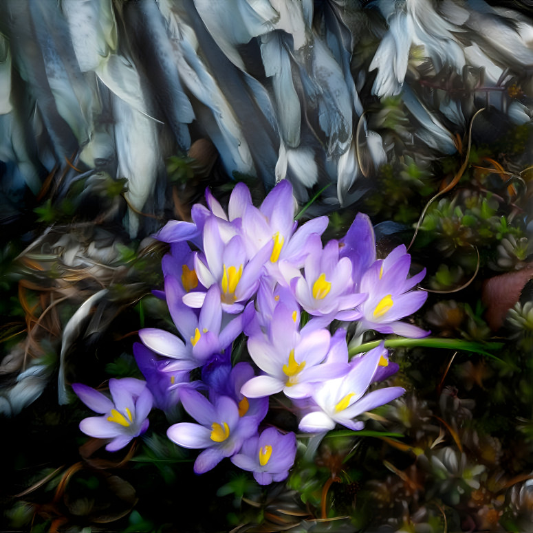 Gently Glow the Crocus