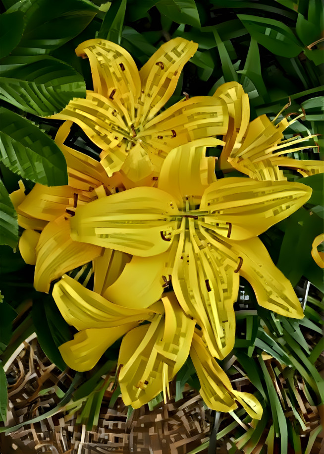 Yellow Ribbon Lily