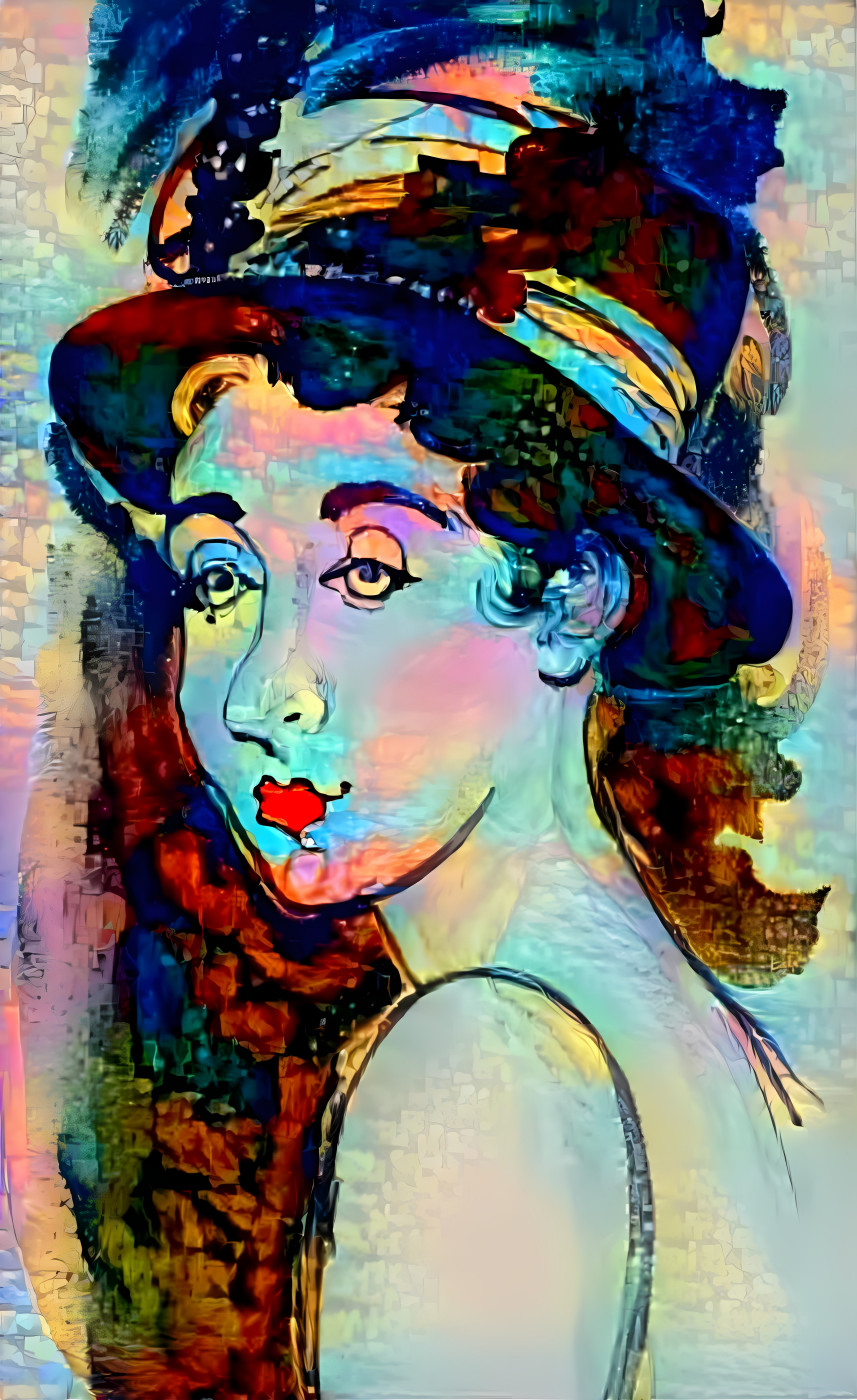 Woman Wearing a Hat