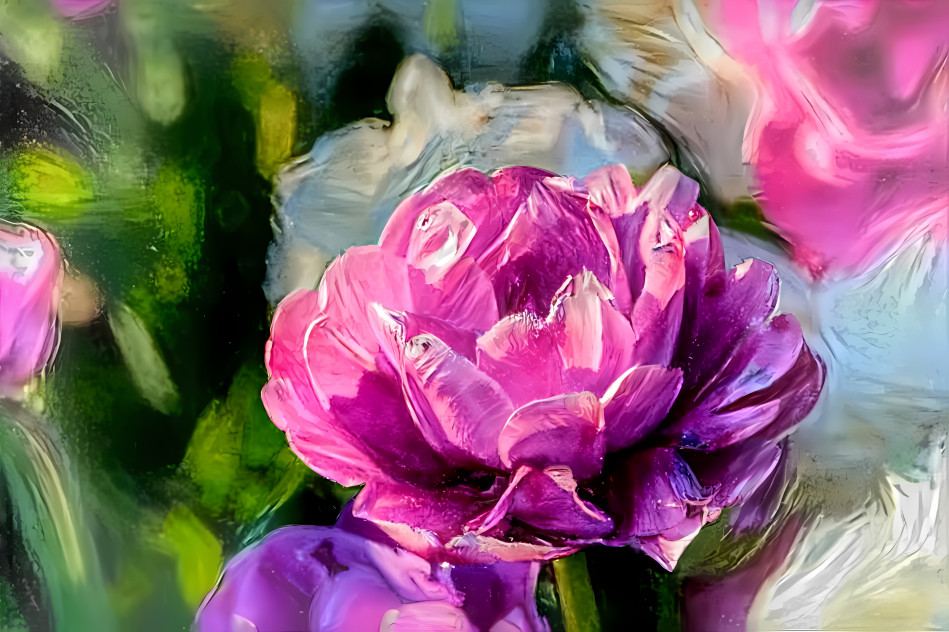 Pink Double Tulip