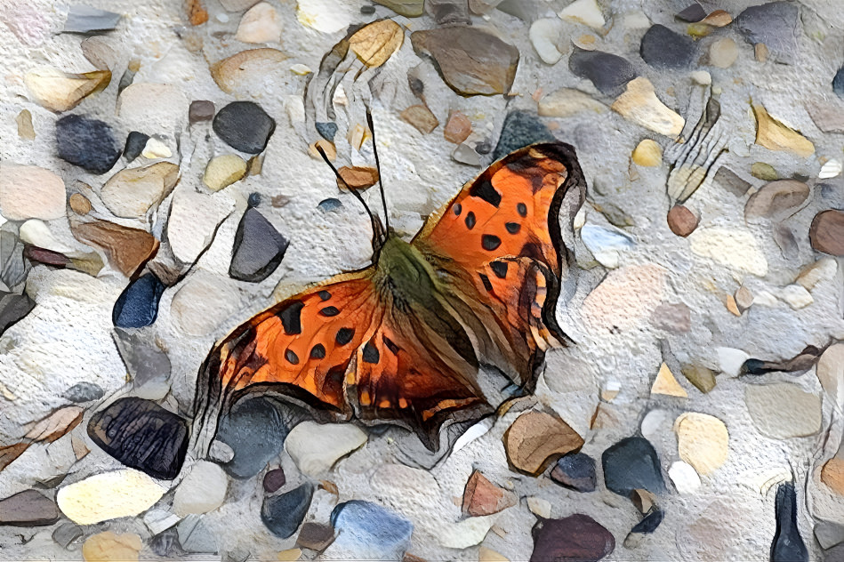 Comma Butterfly