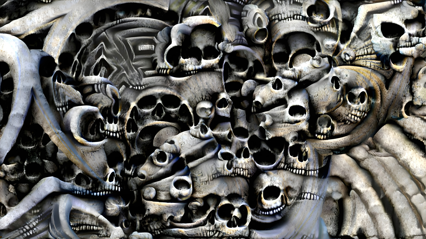 fractal skull 6