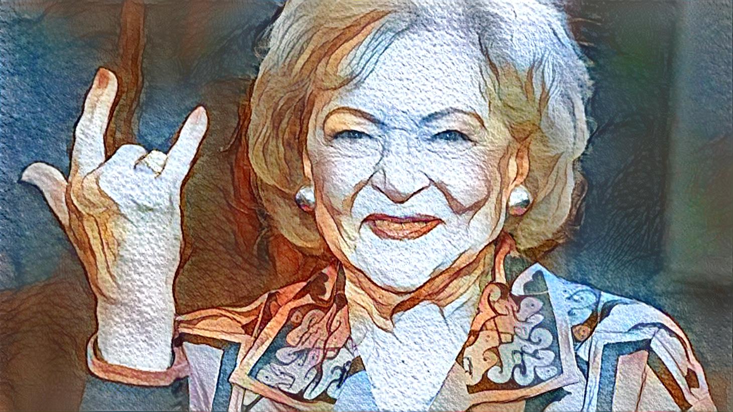 RIP Betty White. She was a rock star.