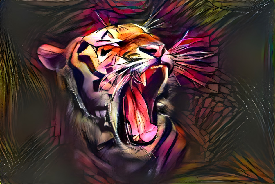 Yawning Tiger