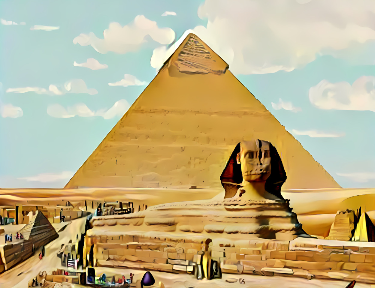 Empires (Egyptian - Sphinx and Pyramid)