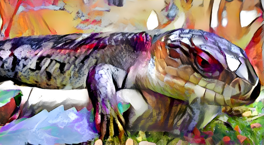 Lizard + Artwork 2