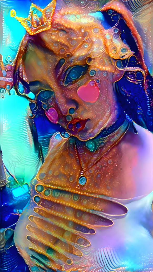 Psychedelic princess