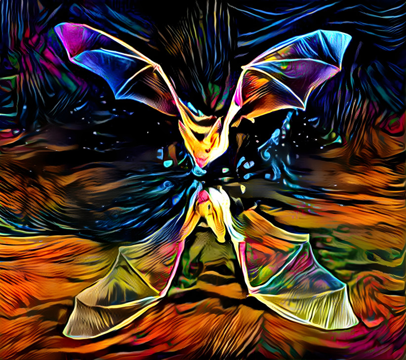 Palid Bat Drinking edit