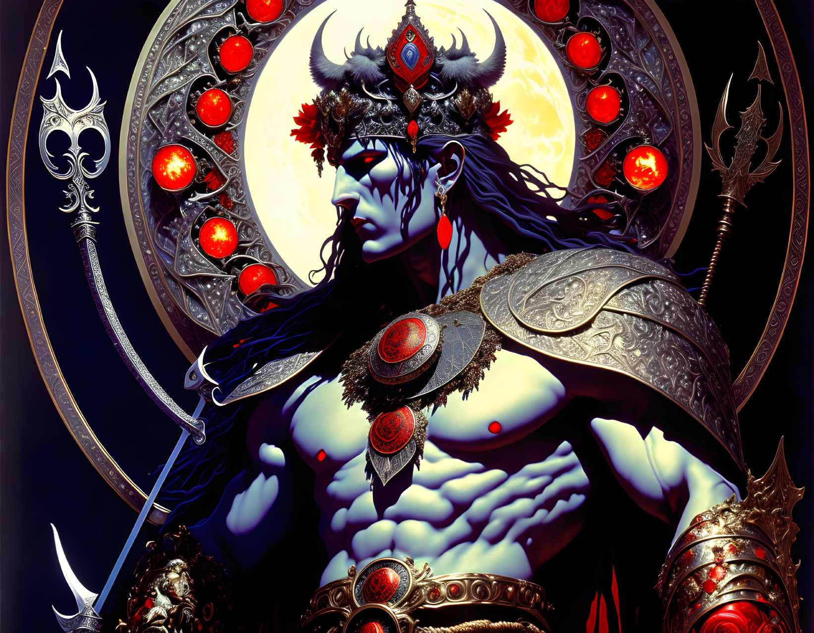 The Monarch of Shadows: Deity of Crimson