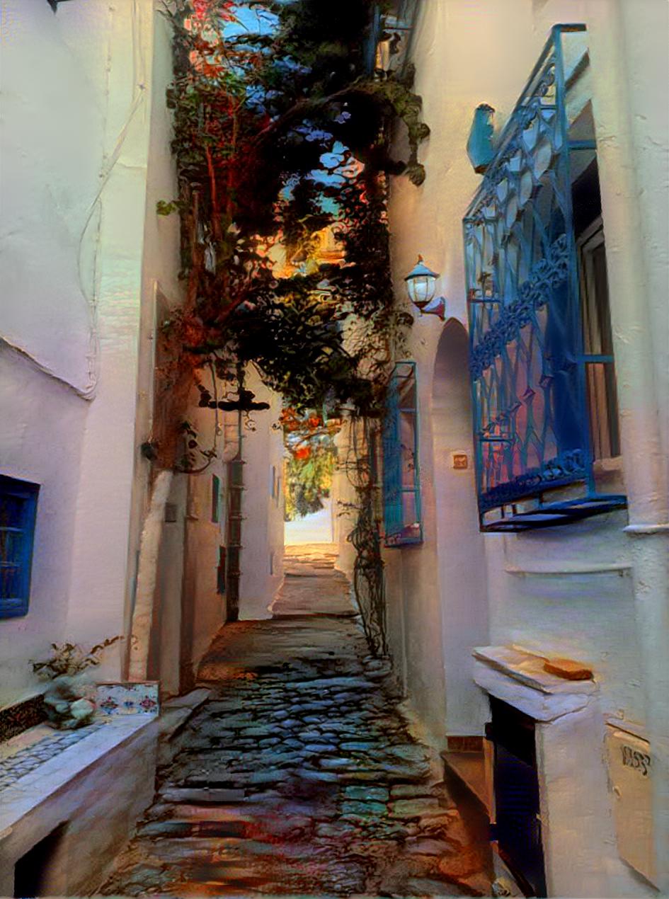 Sidi bou saïd ruelle impasse by Tyna