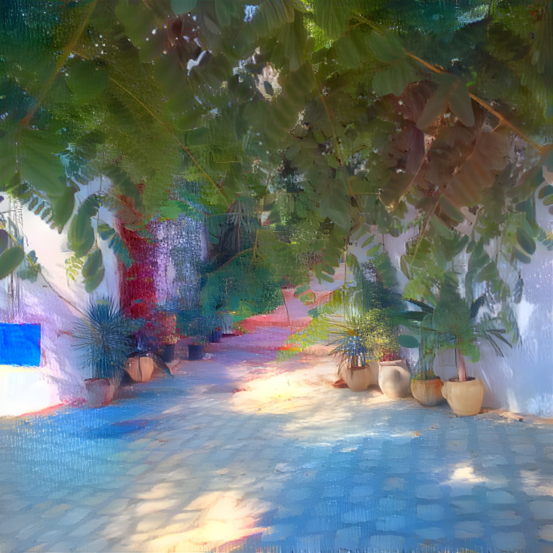 Light and Shadow in Sidi Bou Saïd