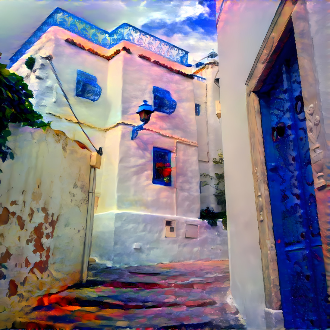 Sidi Bou Sreets by tyna 