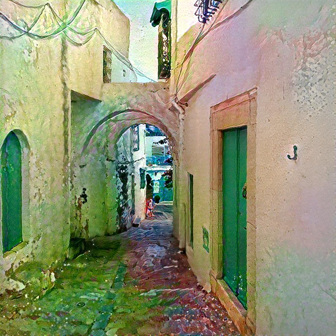 rue de traverse 2 Sidi Bou Saïd by Tyna