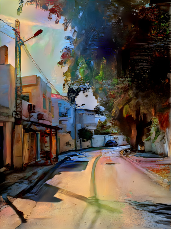 La Marsa Street by Tyna