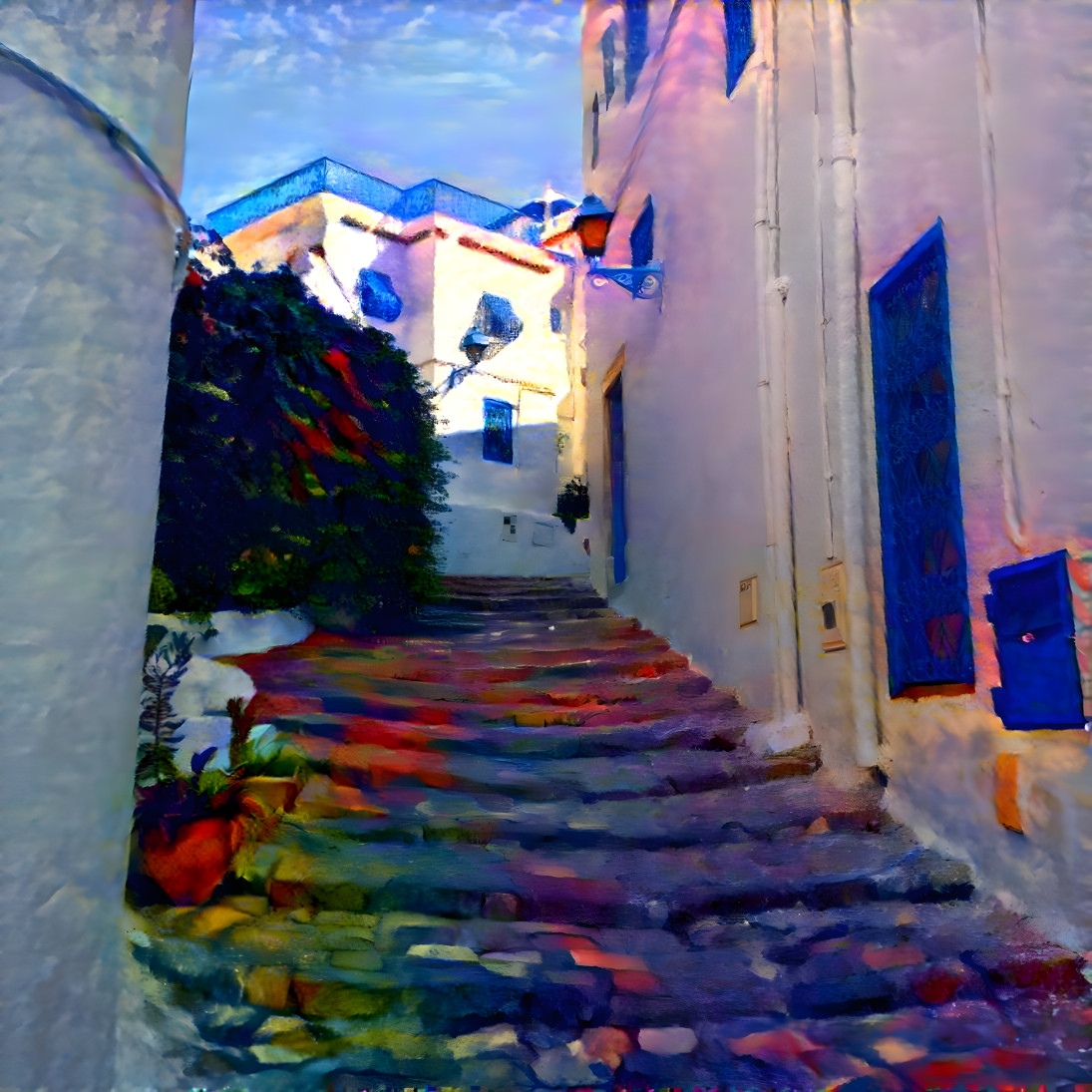 escalier sidi Bou by Tyna