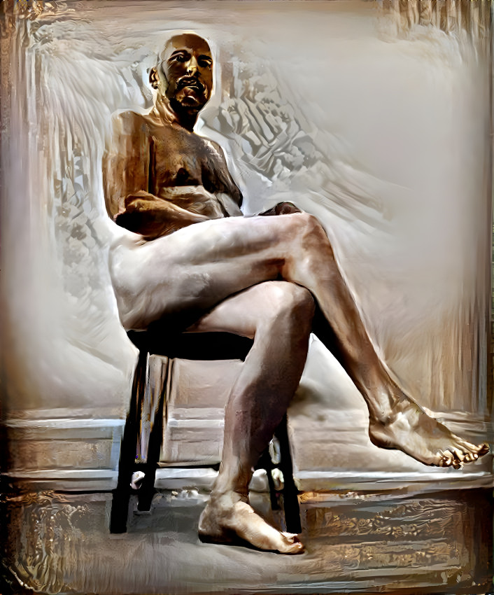 Life drawing model