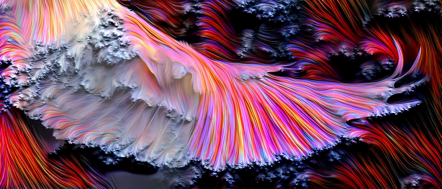 Snowy Egret wing