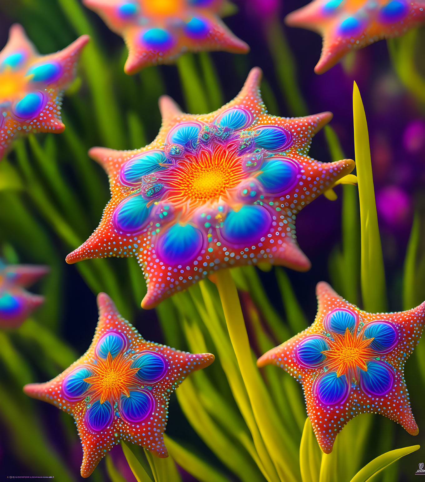 Starfish Flowers