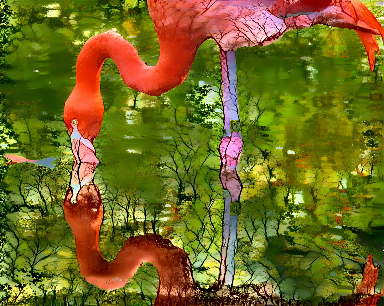 Branching Flamingo