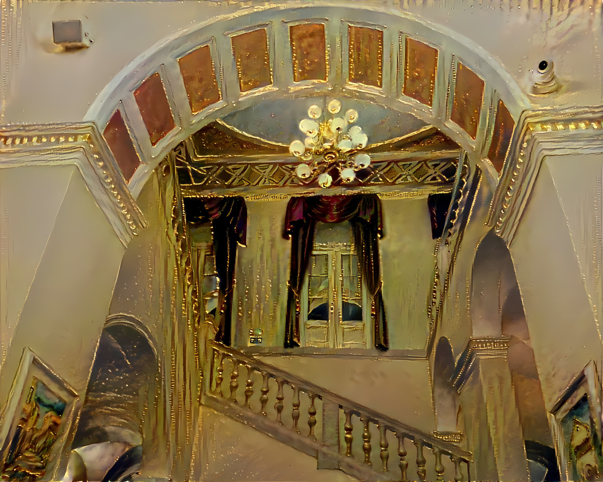 Staircase in the Hotel