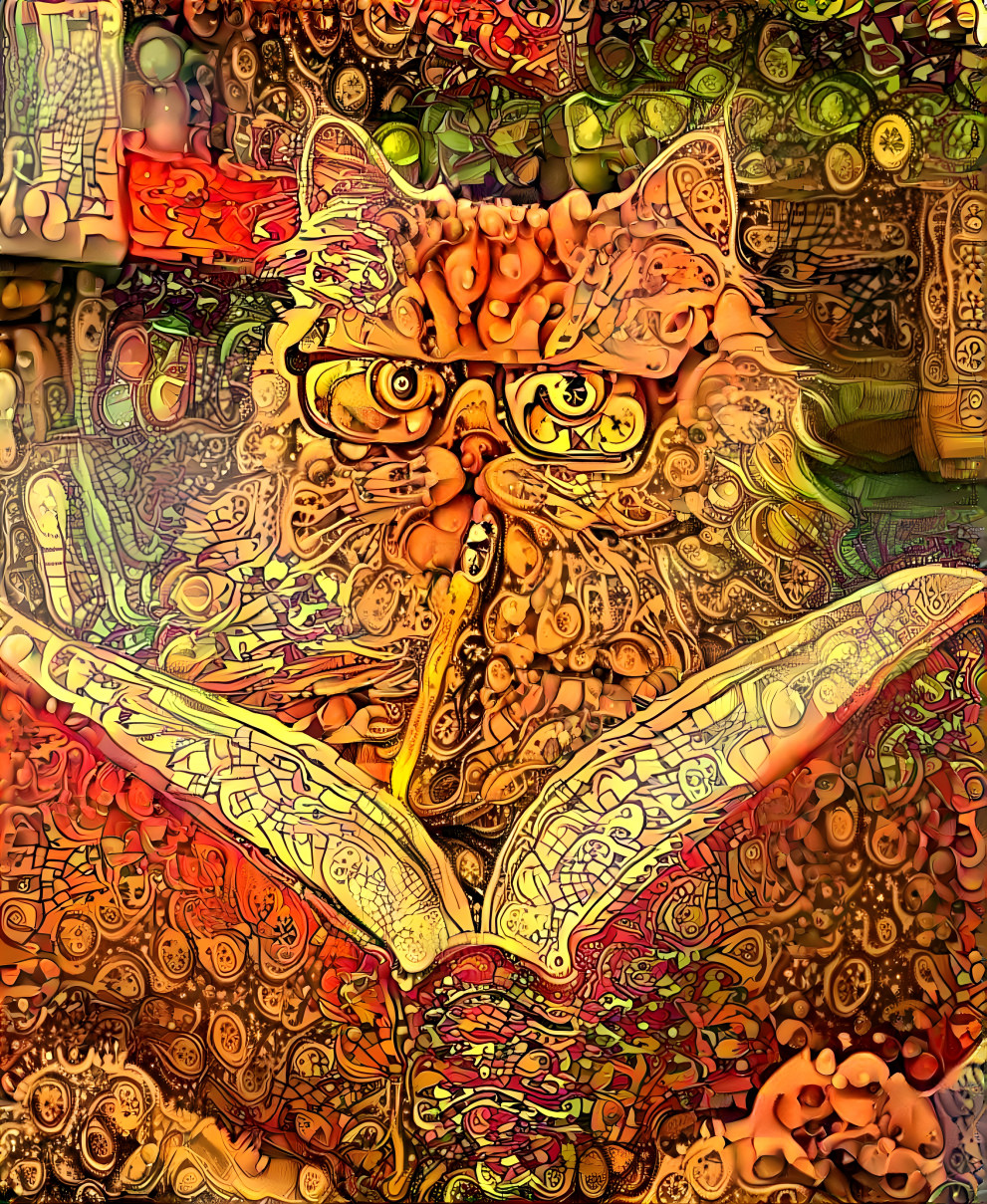 Intellectual Cat