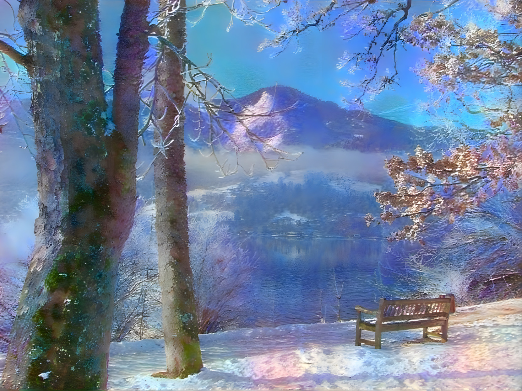 Winter Bench