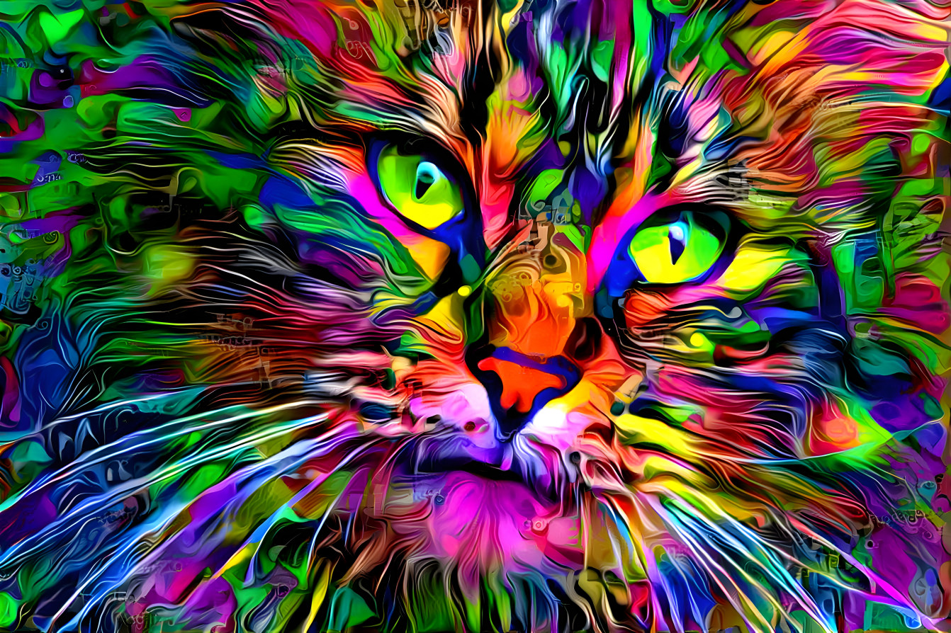 A Cat Of Many Colors