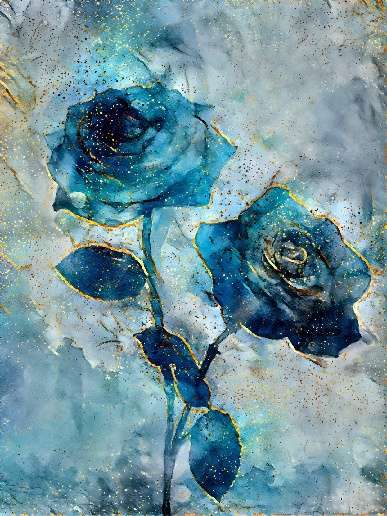 Blue Roses