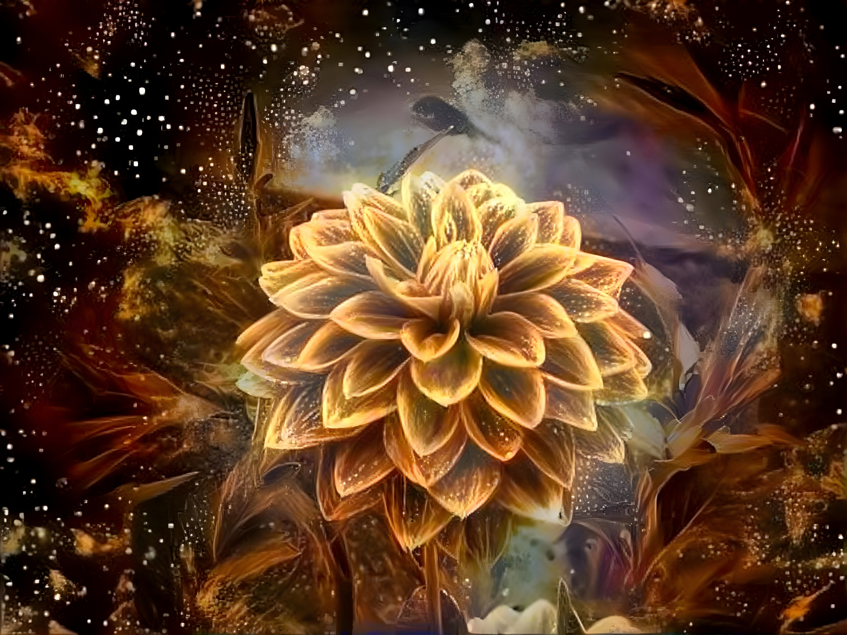 Golden Dahlia