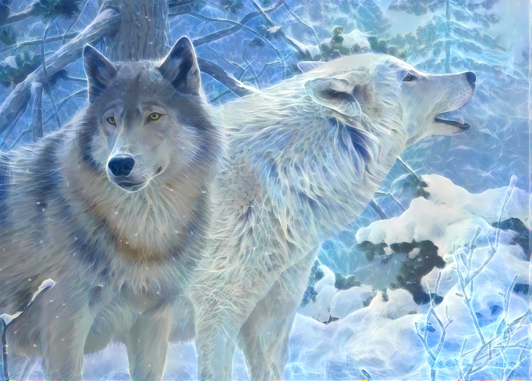 Snow Wolves