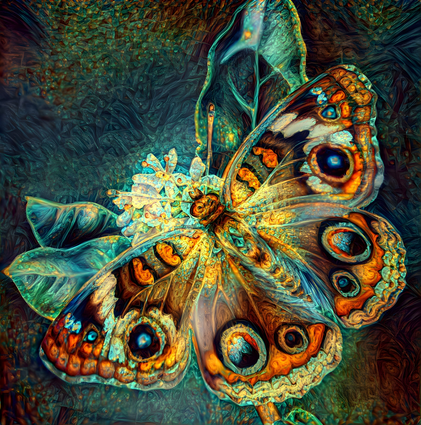 Buckeye Butterfly