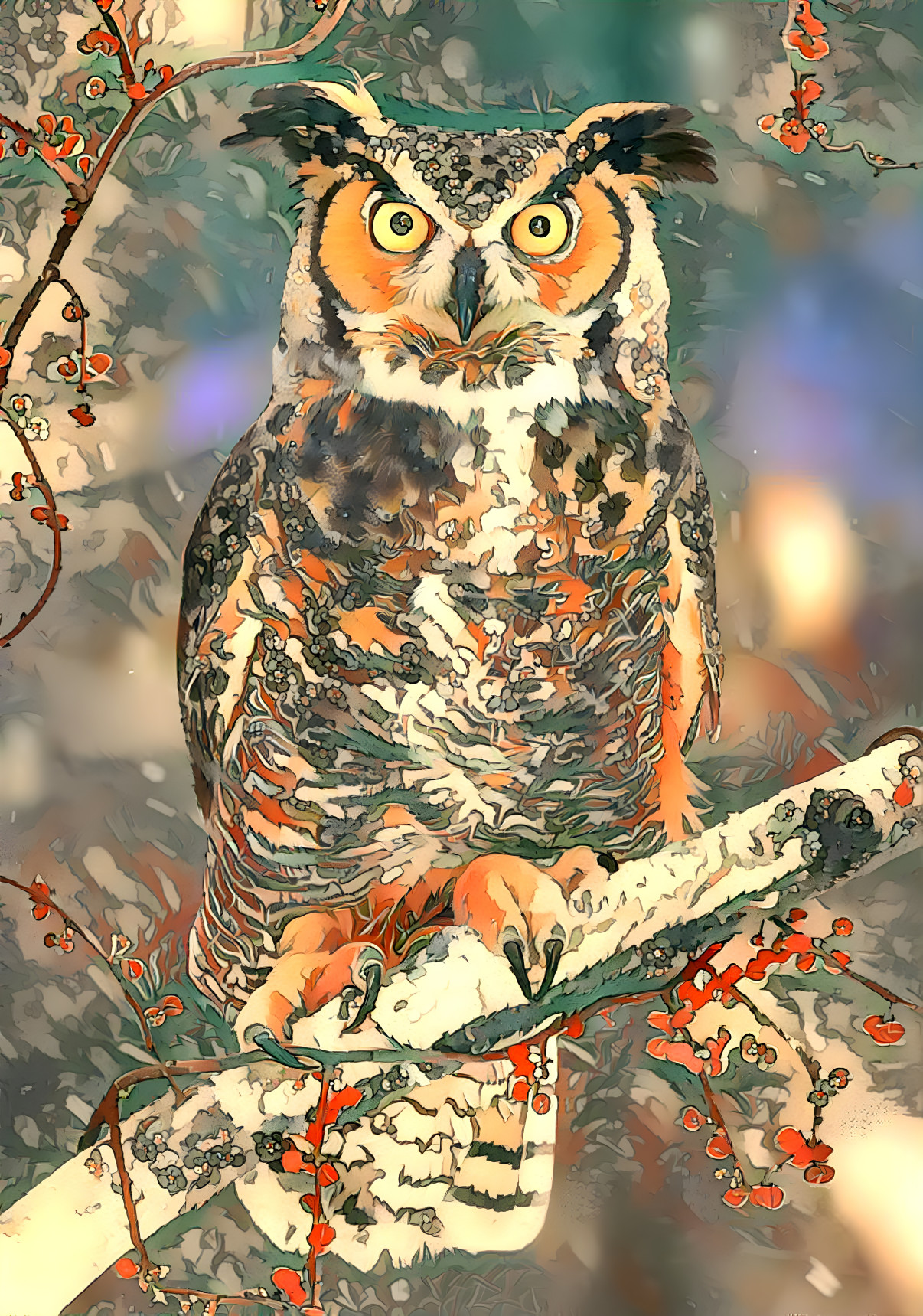 Horned Owl 2