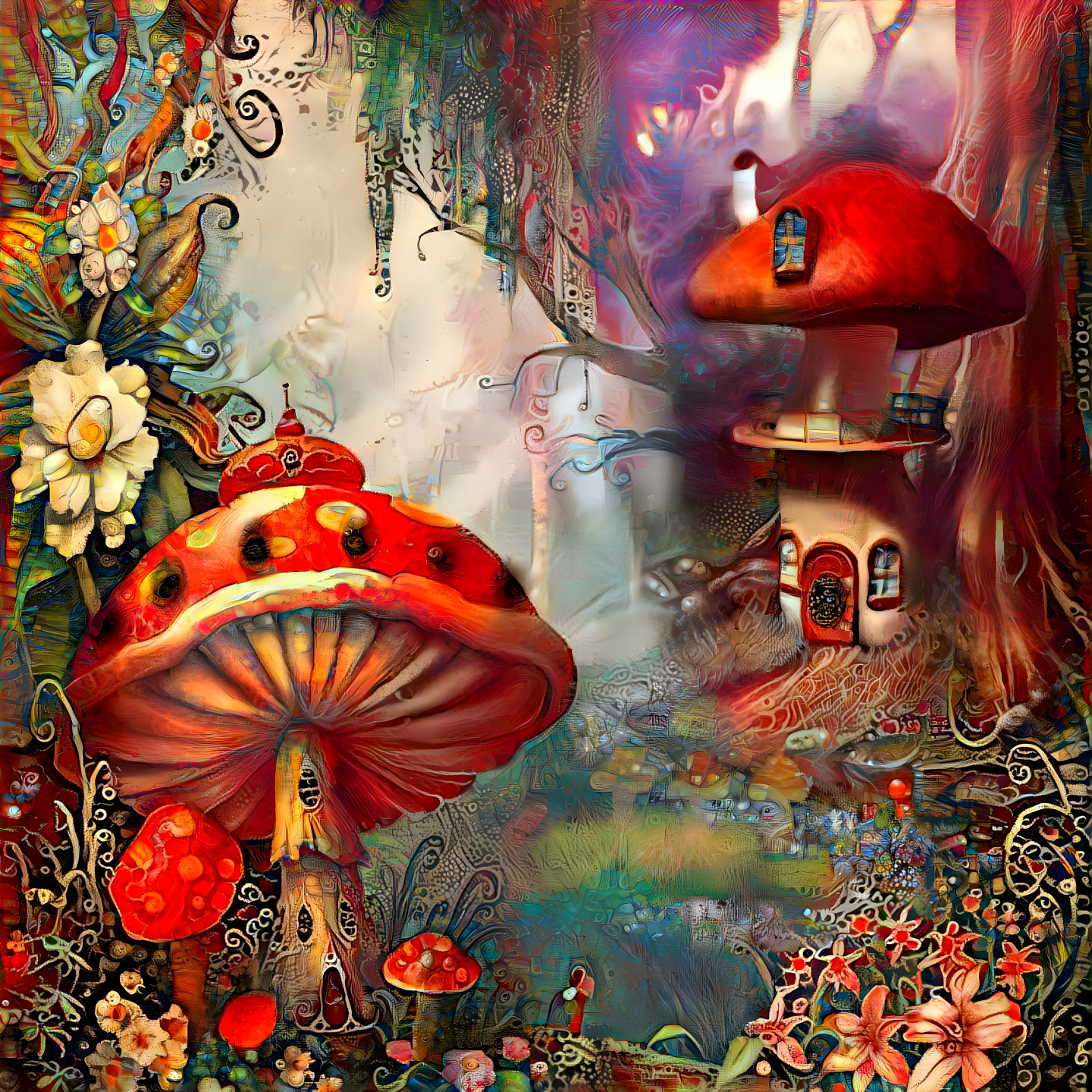 Mushroom Forest Escape