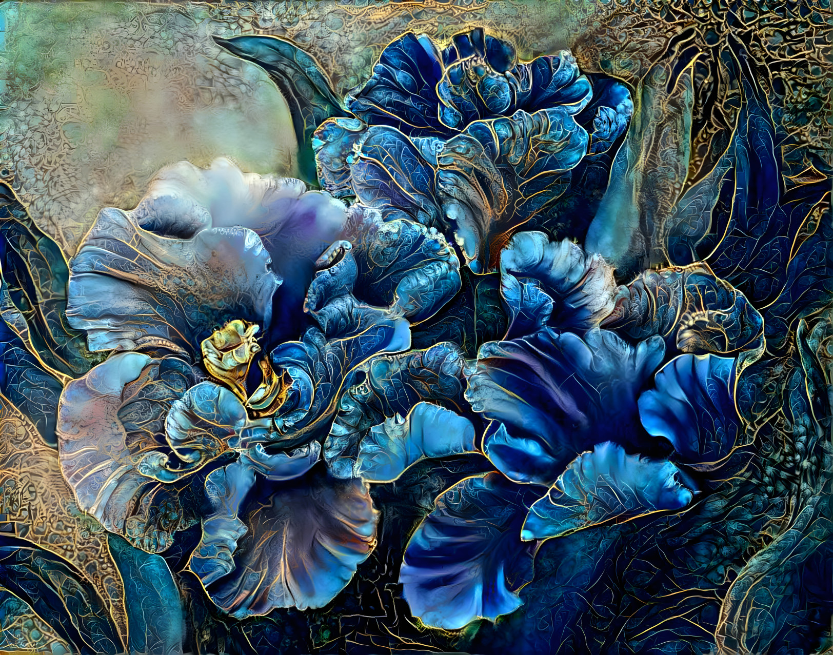 Blue Flowers