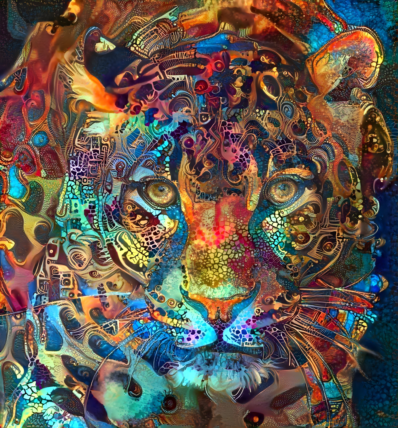 Abstracted Leopard