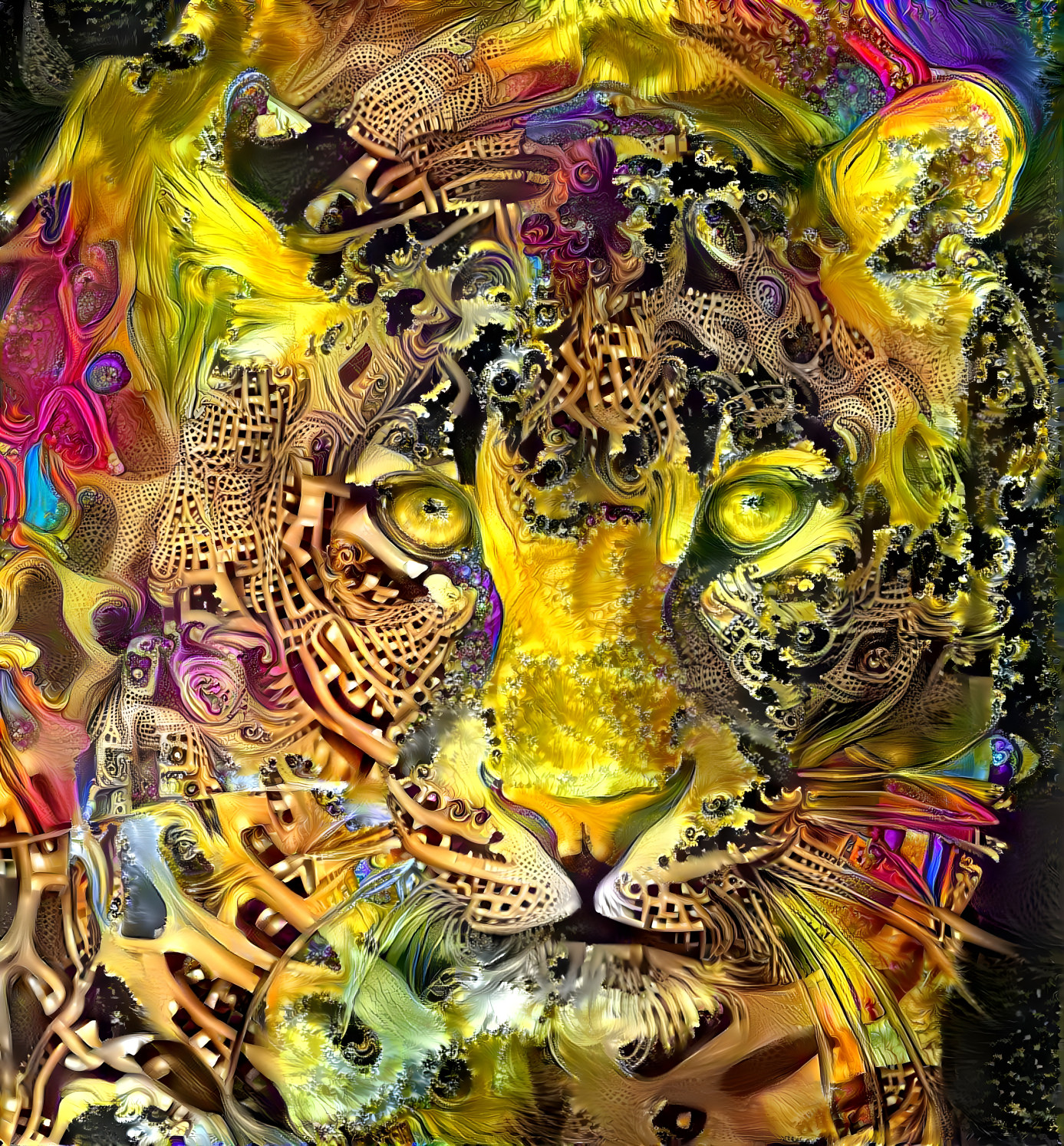 Yellow Leopard