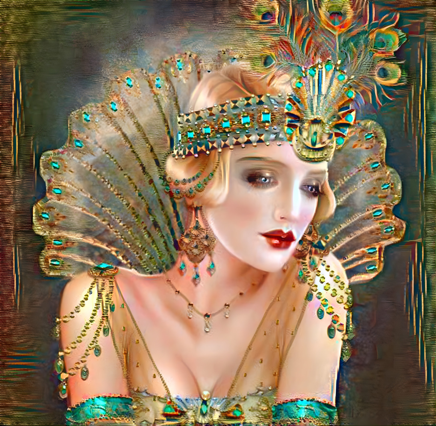 Vintage 1920's Lady