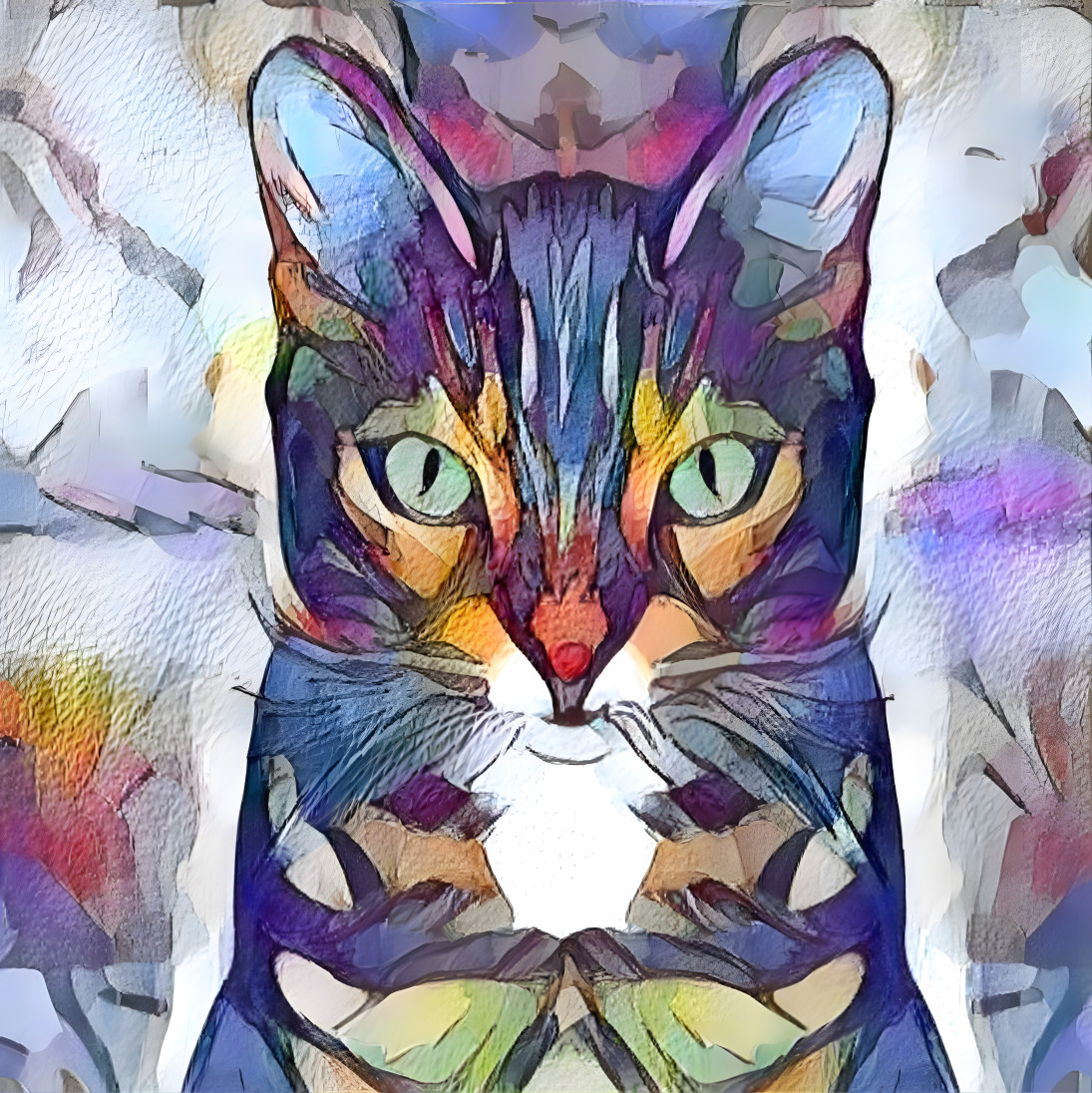 Watercolor Cat