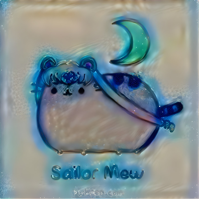 Sailor mew aka Sailor moon 