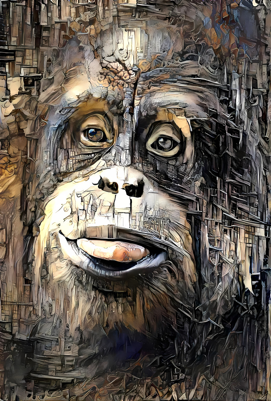 Funny Ape