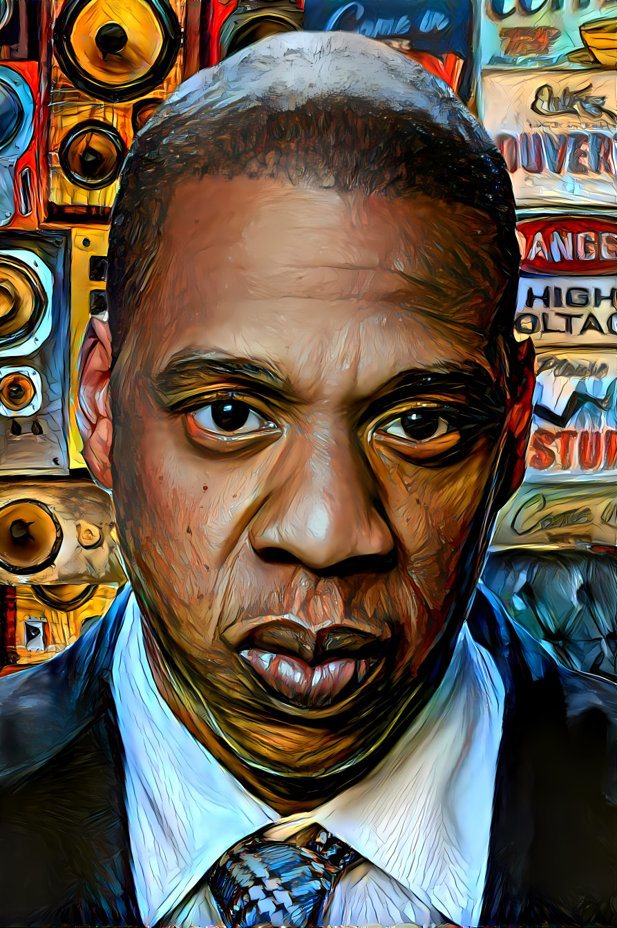 JAY Z. (Original artwork) 