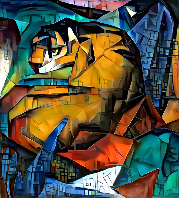 Franz Marc square geometric