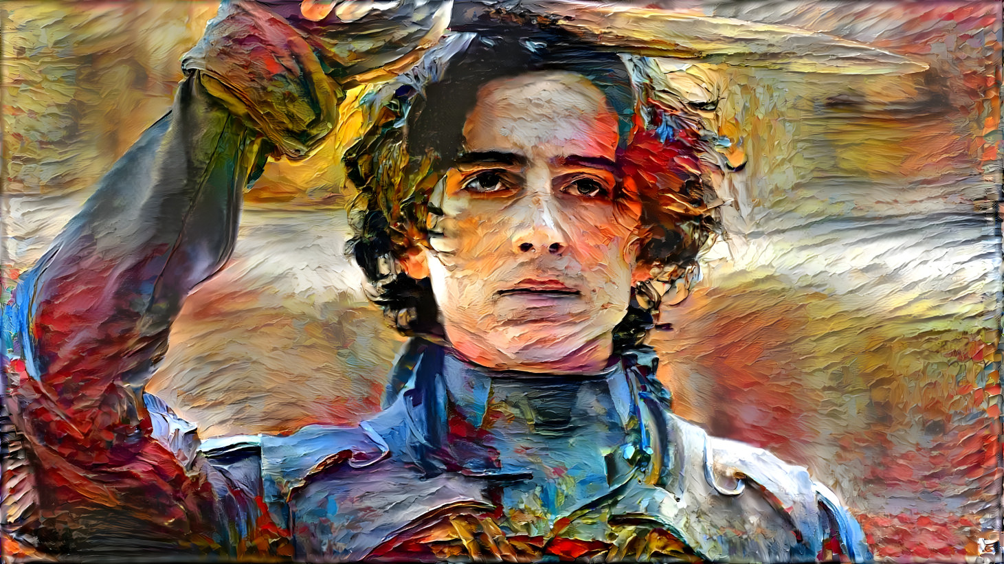 Painted Timothée!